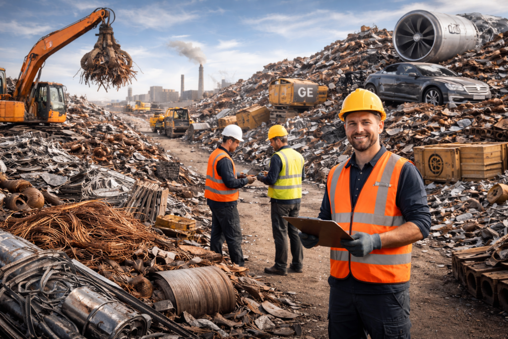 Hazra Enterprises – Metal Scrap Trade & Packaging Supplier