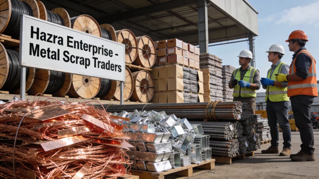 Hazra Enterprises – Metal Scrap Trade & Packaging Supplier